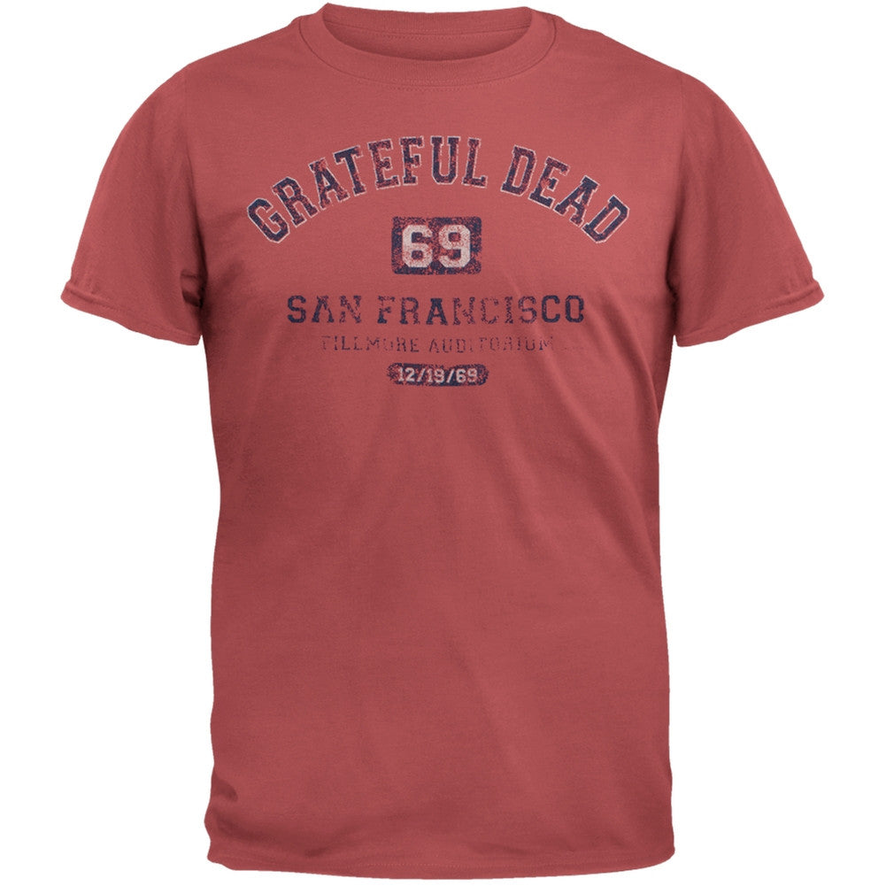 Grateful Dead - San Francisco '69 T-Shirt Men's T-Shirts Grateful Dead LG Red 