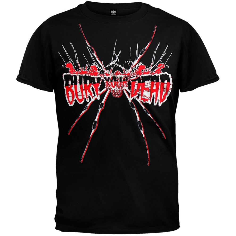 Bury Your Dead - Spider T-Shirt Men's T-Shirts Bury Your Dead SM Black 