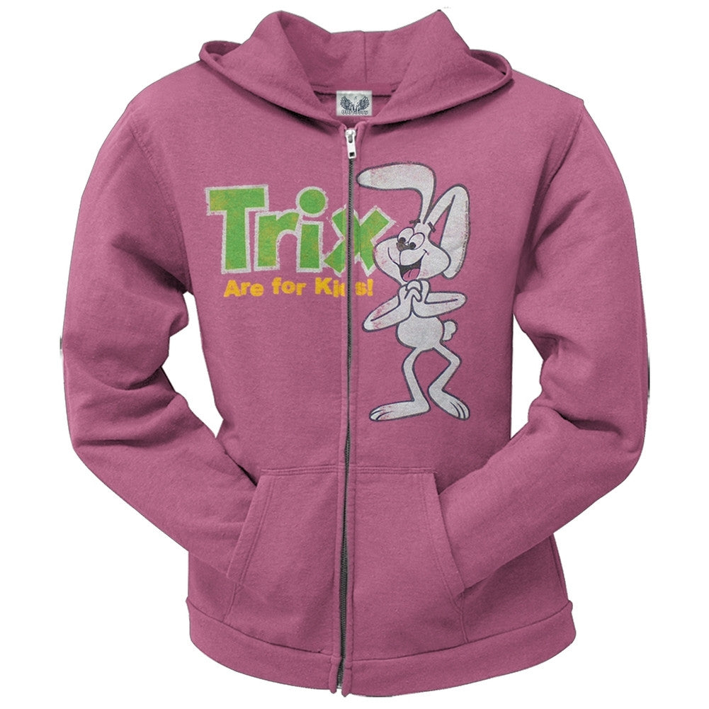 Trix - Are For Kids Juniors Hoodie Juniors Hoodies Trix MD Pink