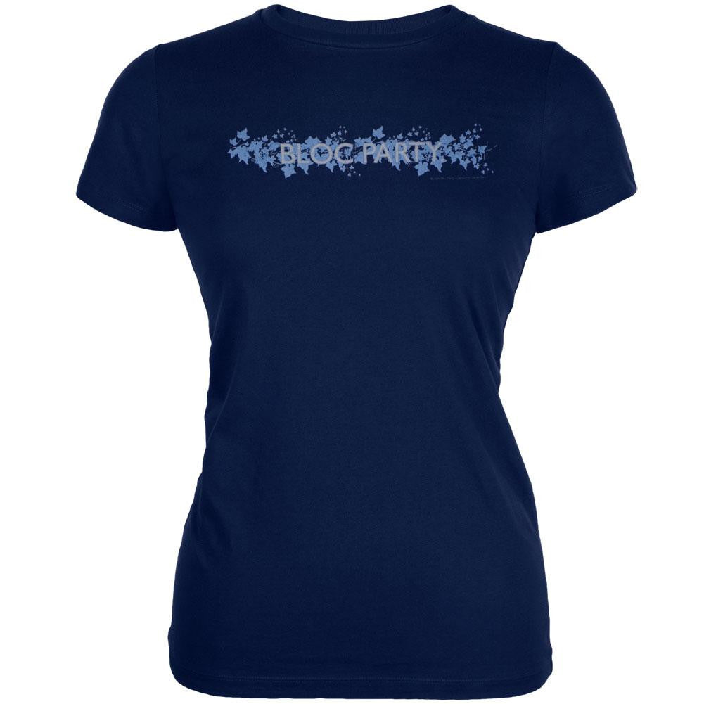 Bloc Party - Leaves Women's T-Shirt Women's T-Shirts Bloc Party SM Dark Blue