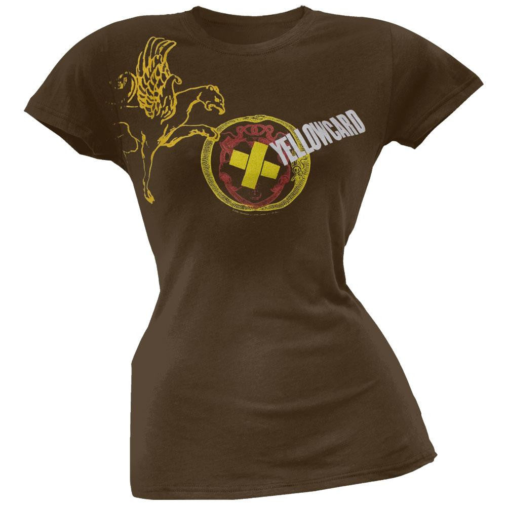 Yellowcard - Shields Juniors T-Shirt Juniors T-Shirts Yellow Card   