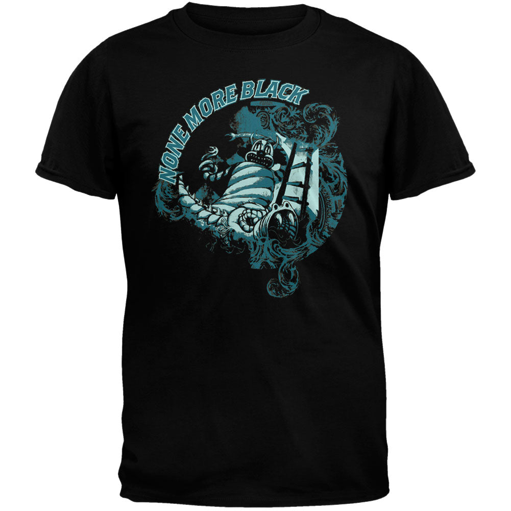 None More Black - Clown Cover Youth T-Shirt Youth T-Shirts None More Black YLG Black 