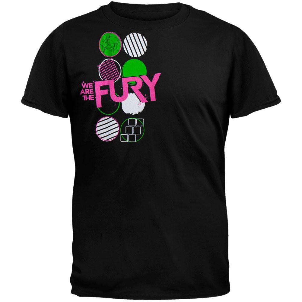 We Are The Fury - Black Circles T-Shirt Men's T-Shirts We Are The Fury   