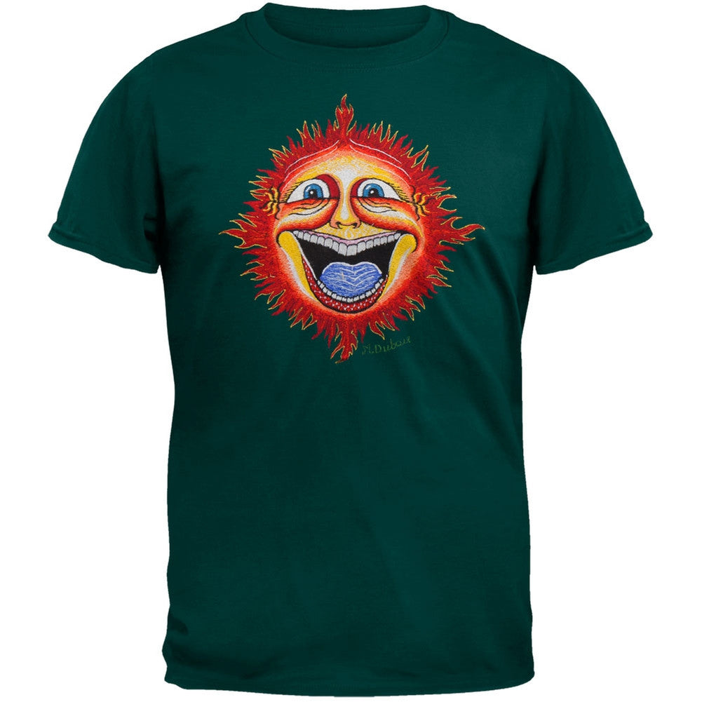 Smilin Sun Embroidered T-Shirt Men's T-Shirts Old Glory   