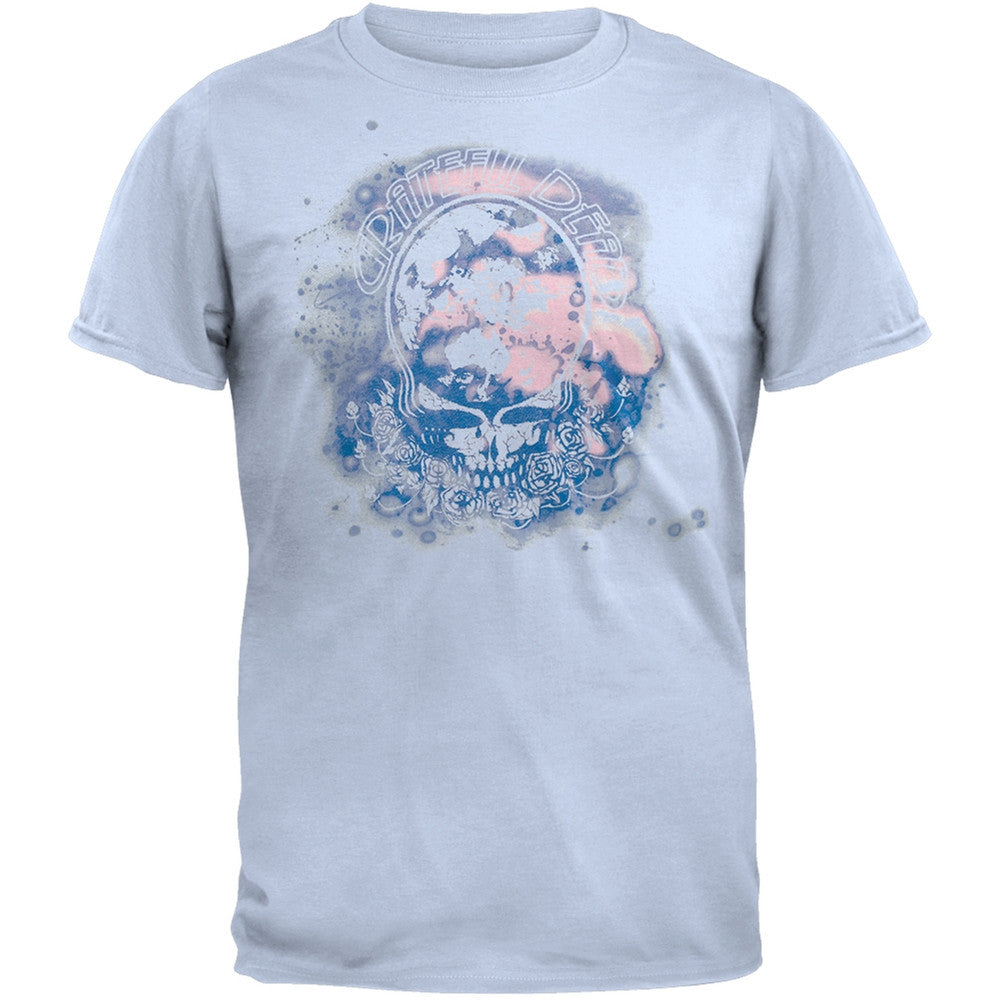 Grateful Dead - Watercolor Raw Edge T-Shirt Men's T-Shirts Grateful Dead   