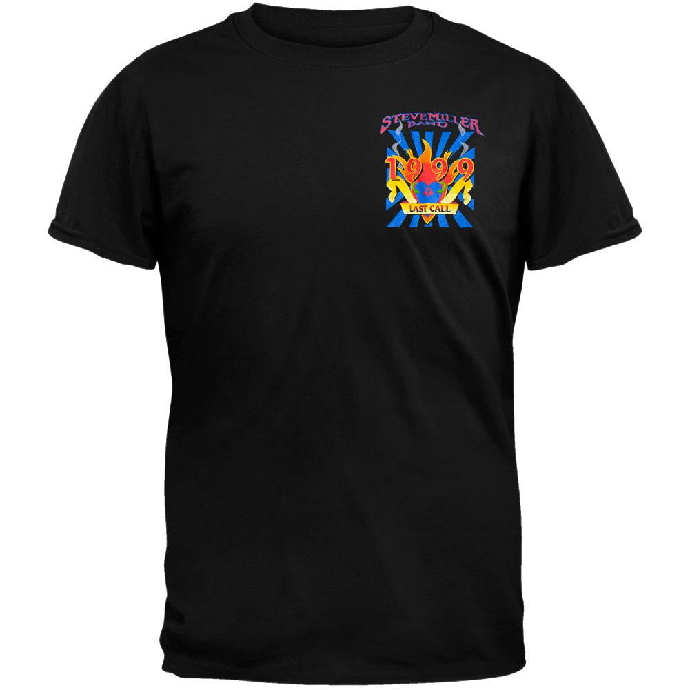 Steve Miller - Last Call 99 T-Shirt Men's T-Shirts Steve Miller LG Black 