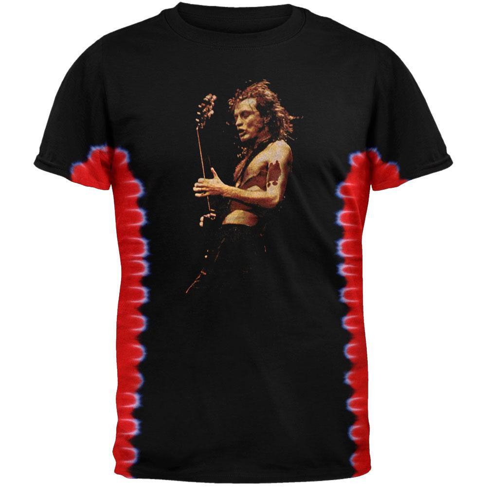 AC/DC - Donington Tie Dye T-Shirt Men's T-Shirts AC/DC XL Black