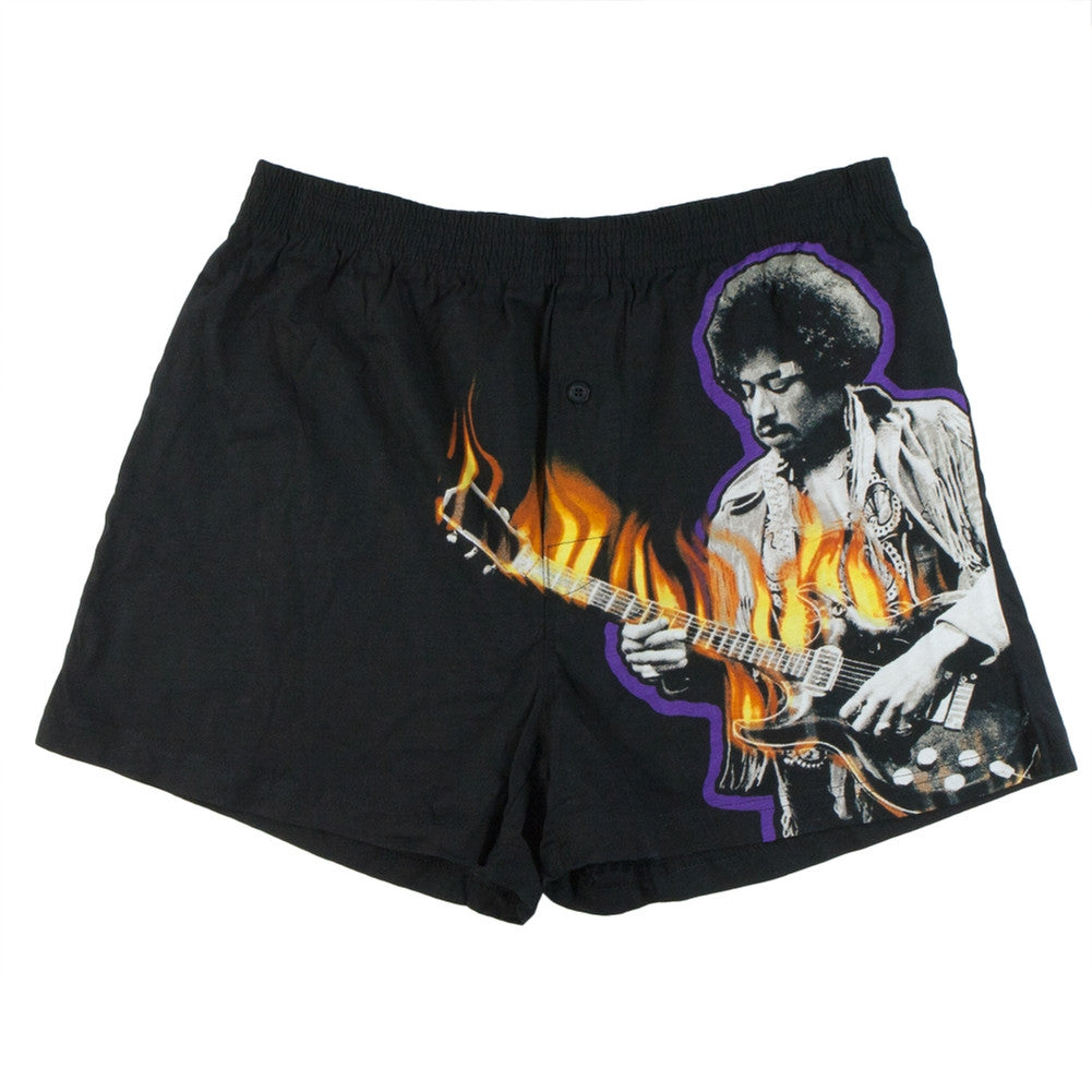 Jimi Hendrix - Guitar Boxer Shorts Men's Boxers & Briefs Jimi Hendrix   