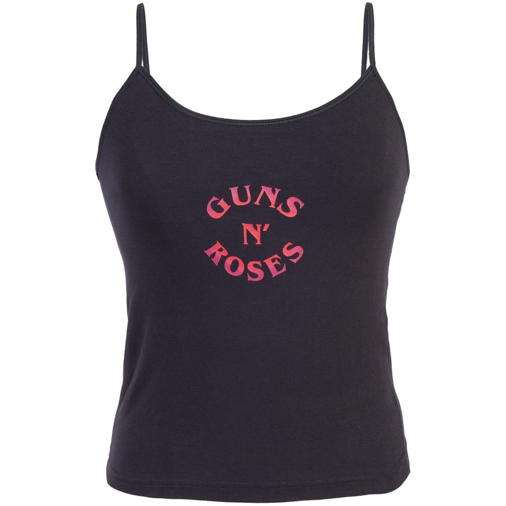 Guns N Roses - Pistol & Roses Juniors Camisole Juniors Tank Tops Guns N' Roses   