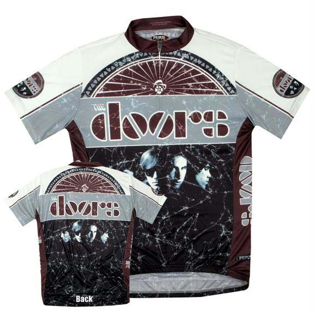 The Doors - Sun Rays Cycling Jersey Men's Cycling Jerseys The Doors SM Black 