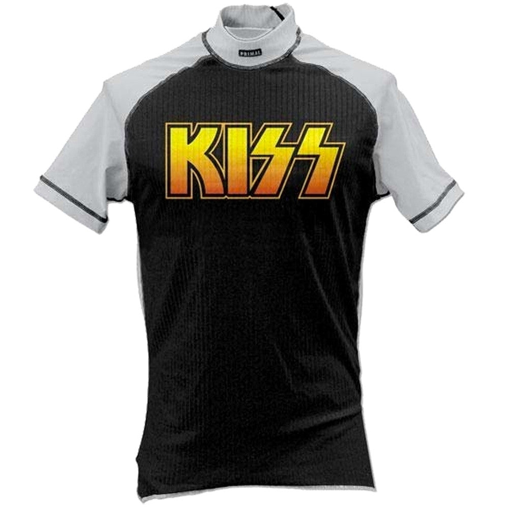 Kiss - Logo Skinz Sports Shirt Men's Cycling Jerseys Kiss SM Black 