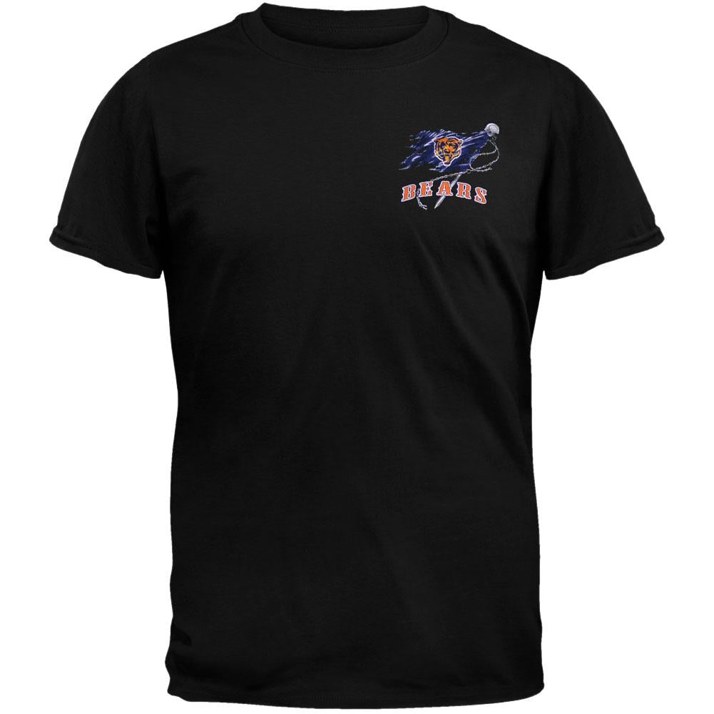 Chicago Bears - Running Back Black T-Shirt Men's T-Shirts Chicago Bears LG Black 