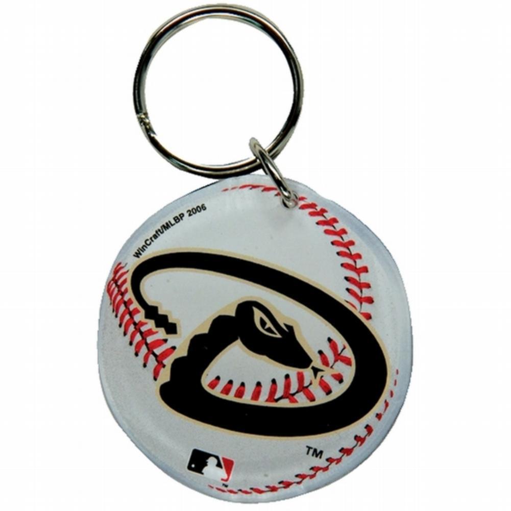 Arizona Diamondbacks - Logo Acrylic Keychain Keychains Old Glory OS White 