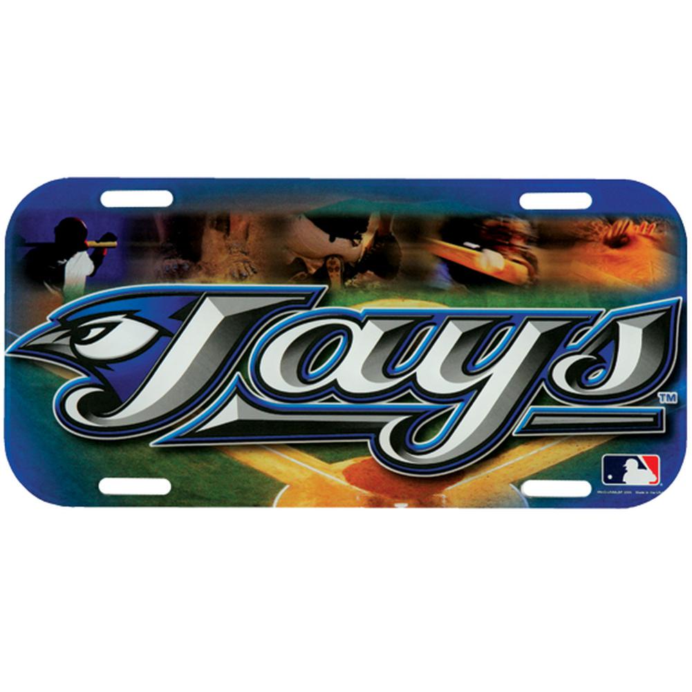 Toronto Blue Jays - Field High Def Acrylic License Plate License Plates Old Glory OS Multicoloured 