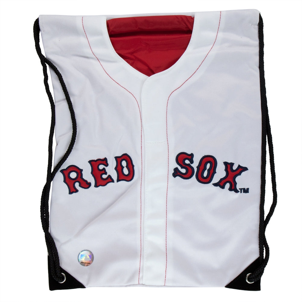 Boston Red Sox - Uniform Jersey Mesh Backsack Backsacks Old Glory OS White 