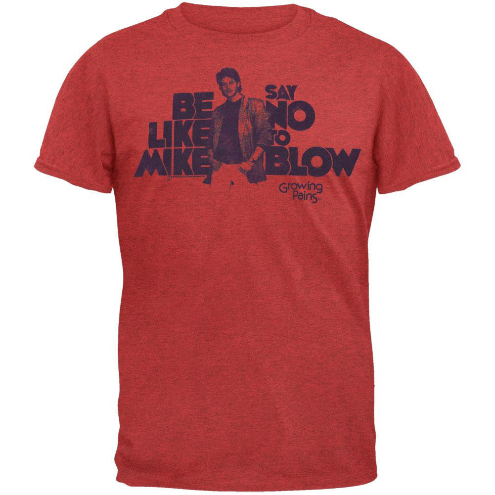 Growing Pains - Say No To Blow T-Shirt Men's T-Shirts Growing Pains SM Red 