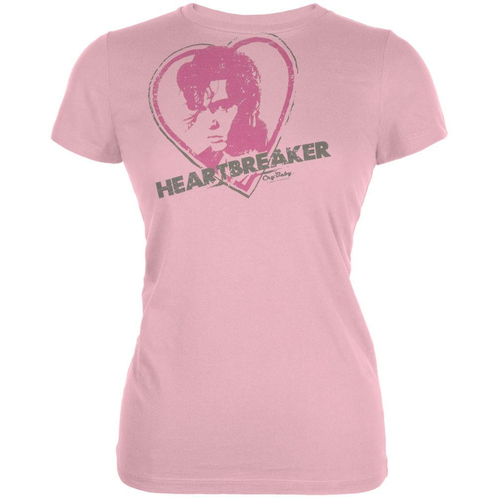 Cry Baby - Heartbreaker Juniors T-Shirt Juniors T-Shirts Cry Baby SM Pink