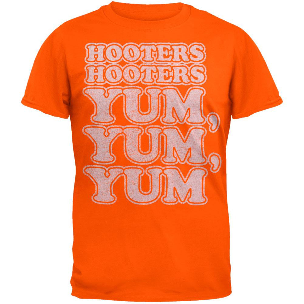 Married With Children - Hooters T-Shirt Men's T-Shirts Married With Children SM Orange 