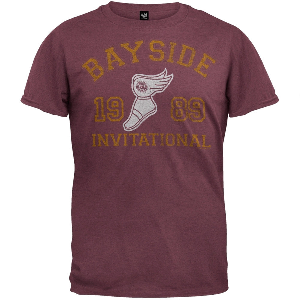 Saved By The Bell - Invitational Soft T-Shirt Men's T-Shirts Saved by the Bell 2XL Maroon 