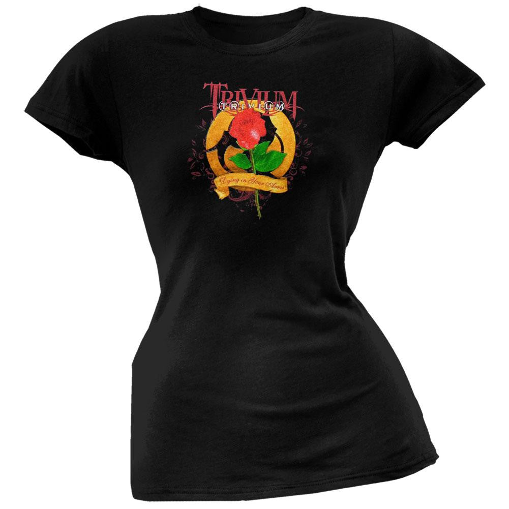 Trivium - Rose Juniors T-Shirt Juniors T-Shirts Trivium   