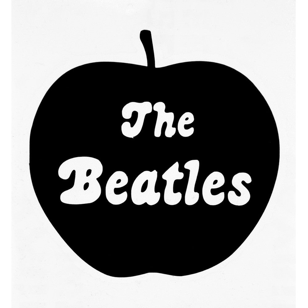 Beatles - Apple Logo Cutout Decal Cutout Decals Old Glory OS Colorless 