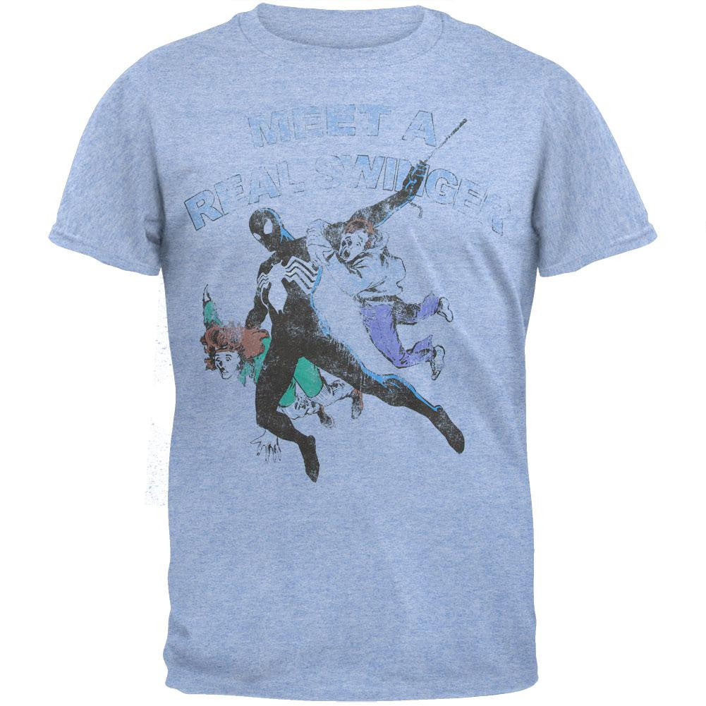 Spider-Man - Real Swinger Soft T-Shirt Men's T-Shirts Spider-Man   