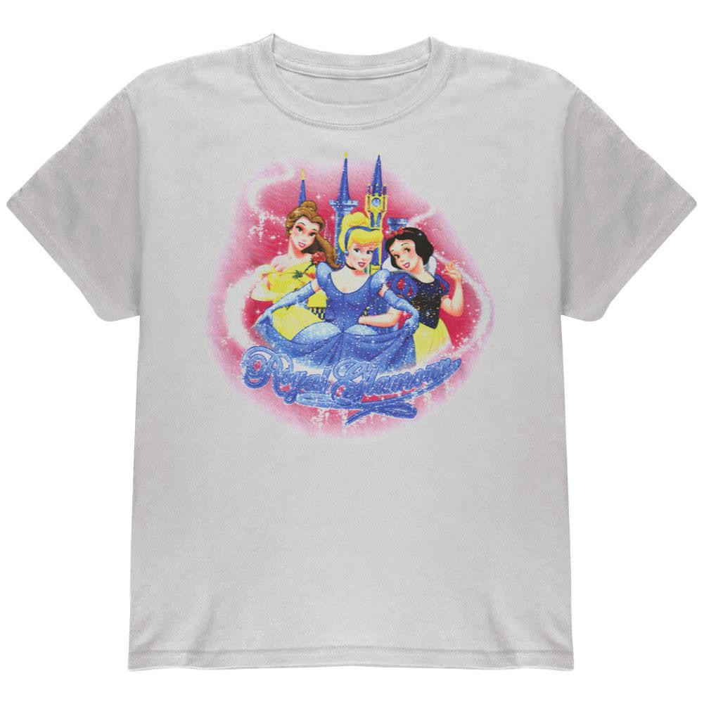 Disney Princesses - Royal Glamour Youth T-Shirt Youth T-Shirts Disney Princesses LG White