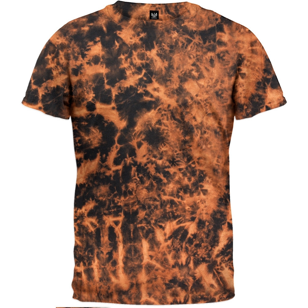 Brown Subtractive Tie Dye T-Shirt Men's T-Shirts Old Glory   