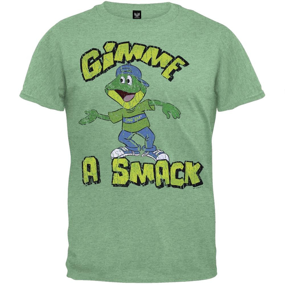 Kellog's Honey Smacks - Gimme A Smack Soft Adult T-Shirt Men's T-Shirts Smacks SM Green 