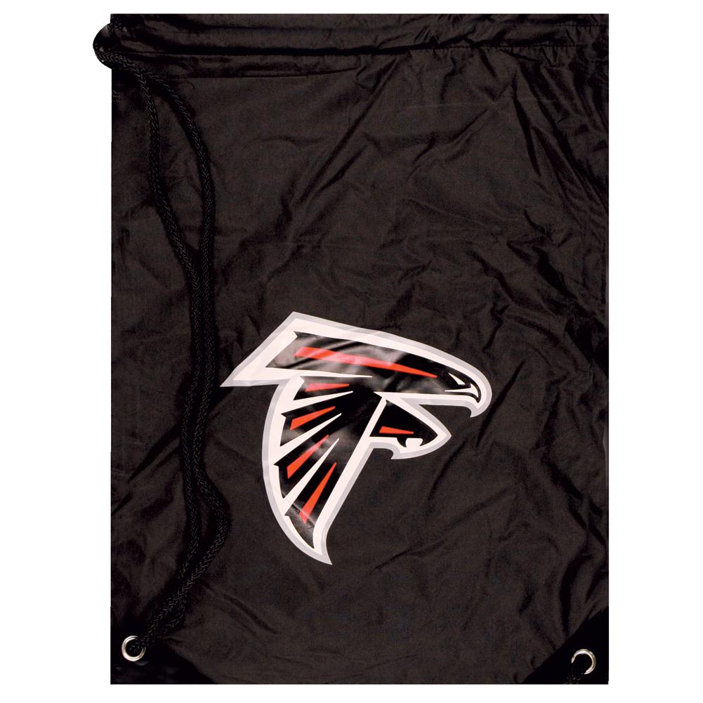 Atlanta Falcons - Logo Nylon Backsack Backsacks Old Glory OS Black 