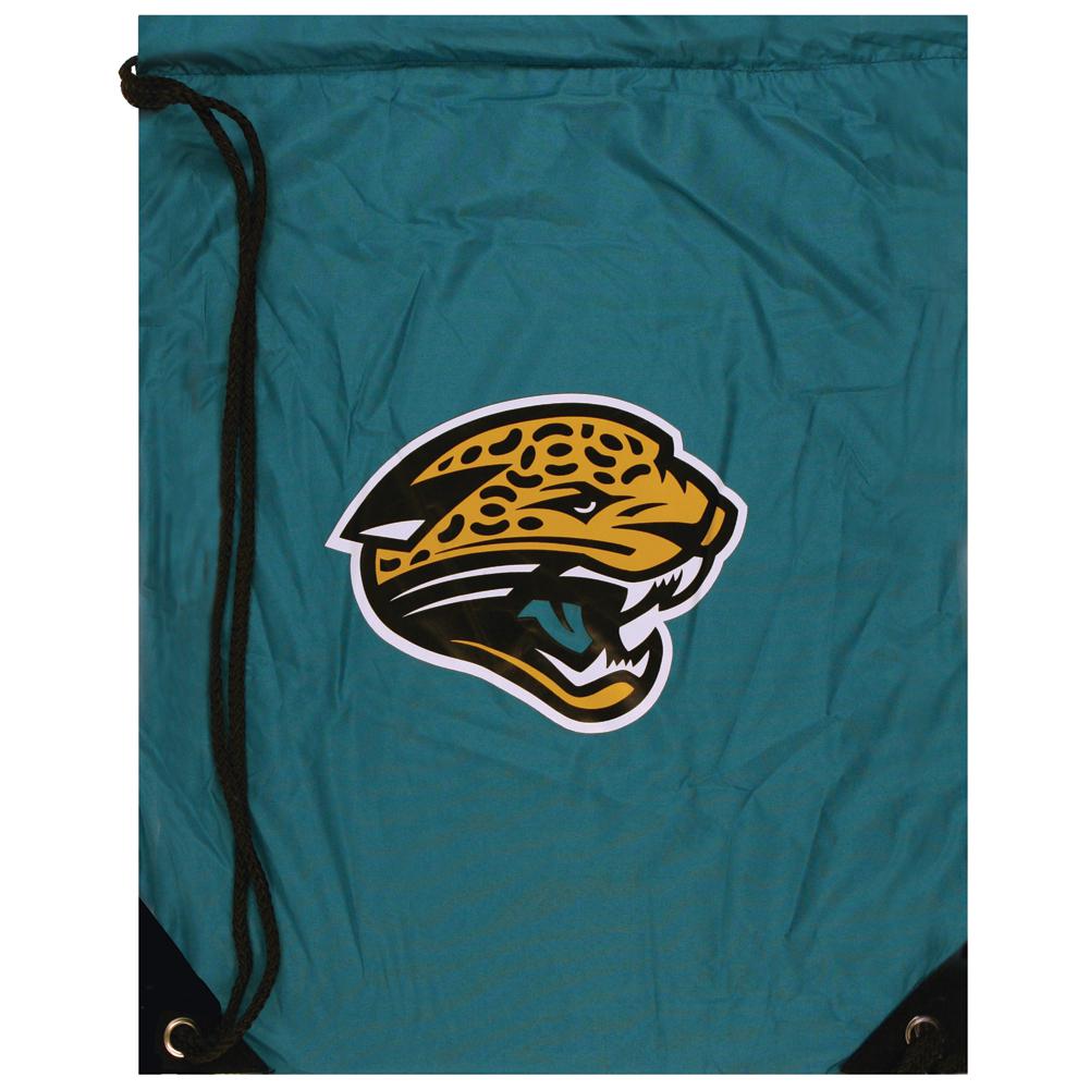 Jacksonville Jaguars - Logo Nylon Backsack Backsacks Old Glory OS Green 