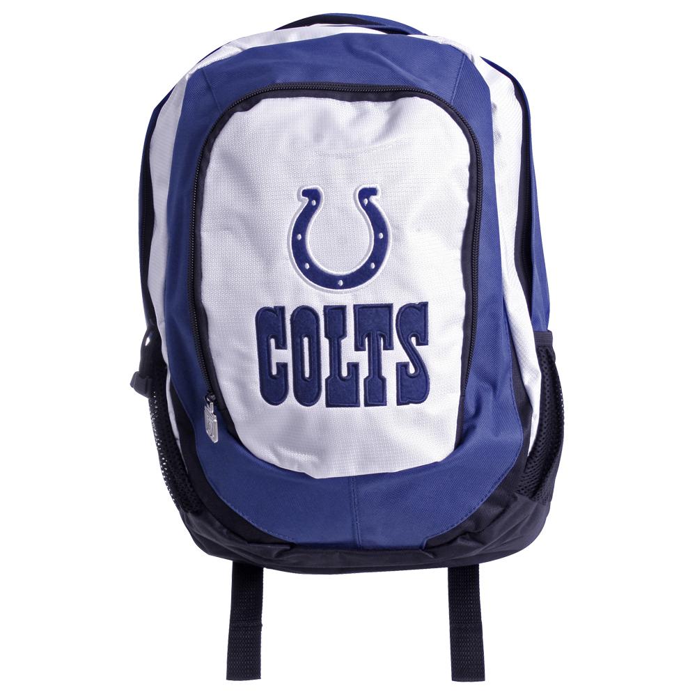 Indianapolis Colts - Logo Emb Cordura Backpack Backpacks Old Glory OS White 