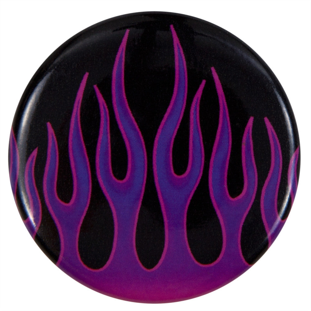 Pink And Purple Flames Button Buttons Old Glory   