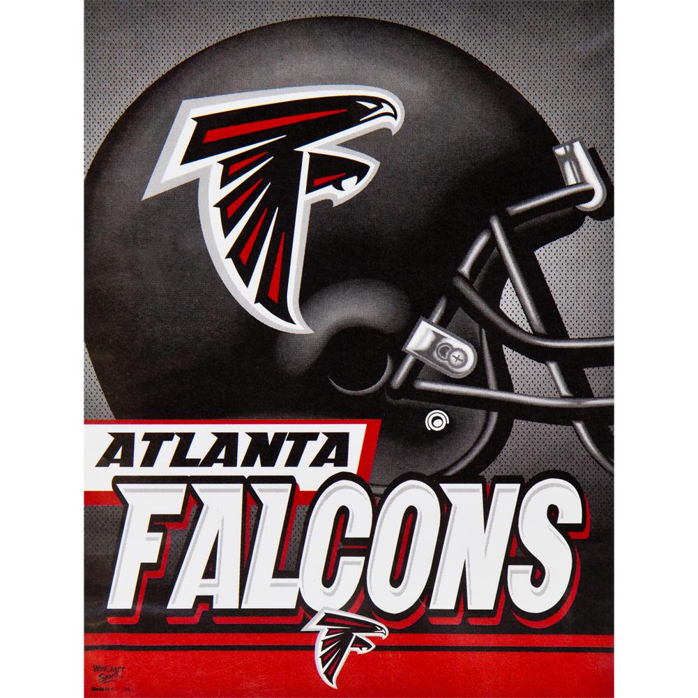 Atlanta Falcons - Helmet 27"X37" Vertical Flag Flags Old Glory OS Multicoloured 