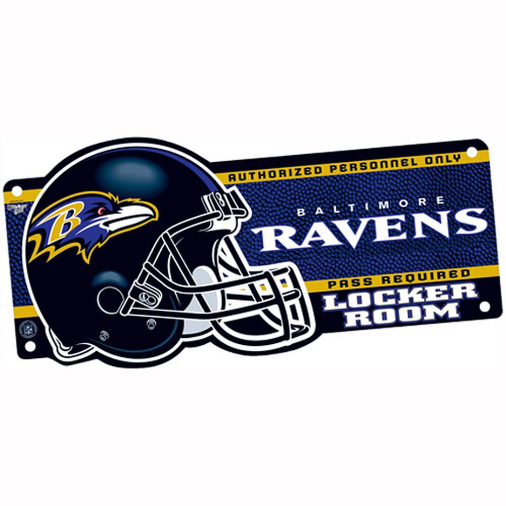 Baltimore Ravens - Locker Room Sign Signs Old Glory OS Multi 