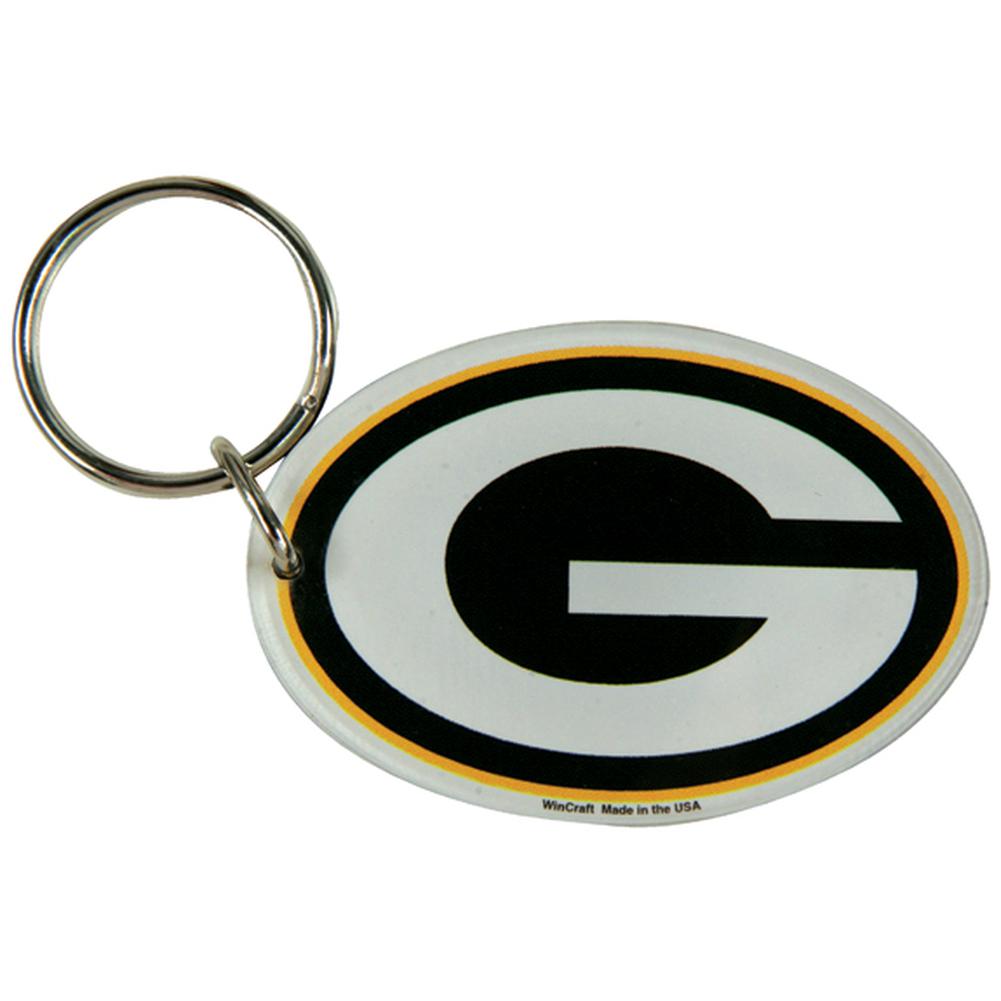 Green Bay Packers - Logo Acrylic Keychain Keychains Old Glory OS Multi 