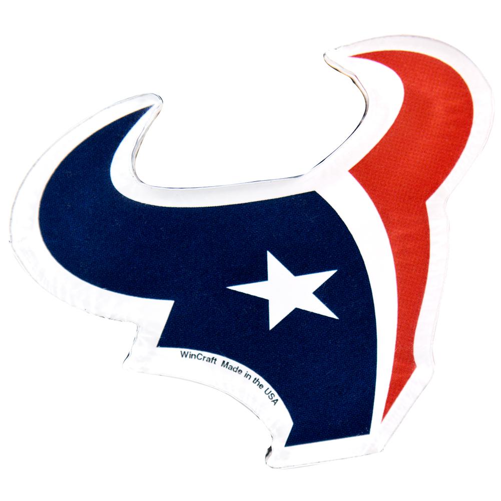 Houston Texans - Logo Acrylic Magnet Refrigerator Magnets Old Glory OS Multicoloured 