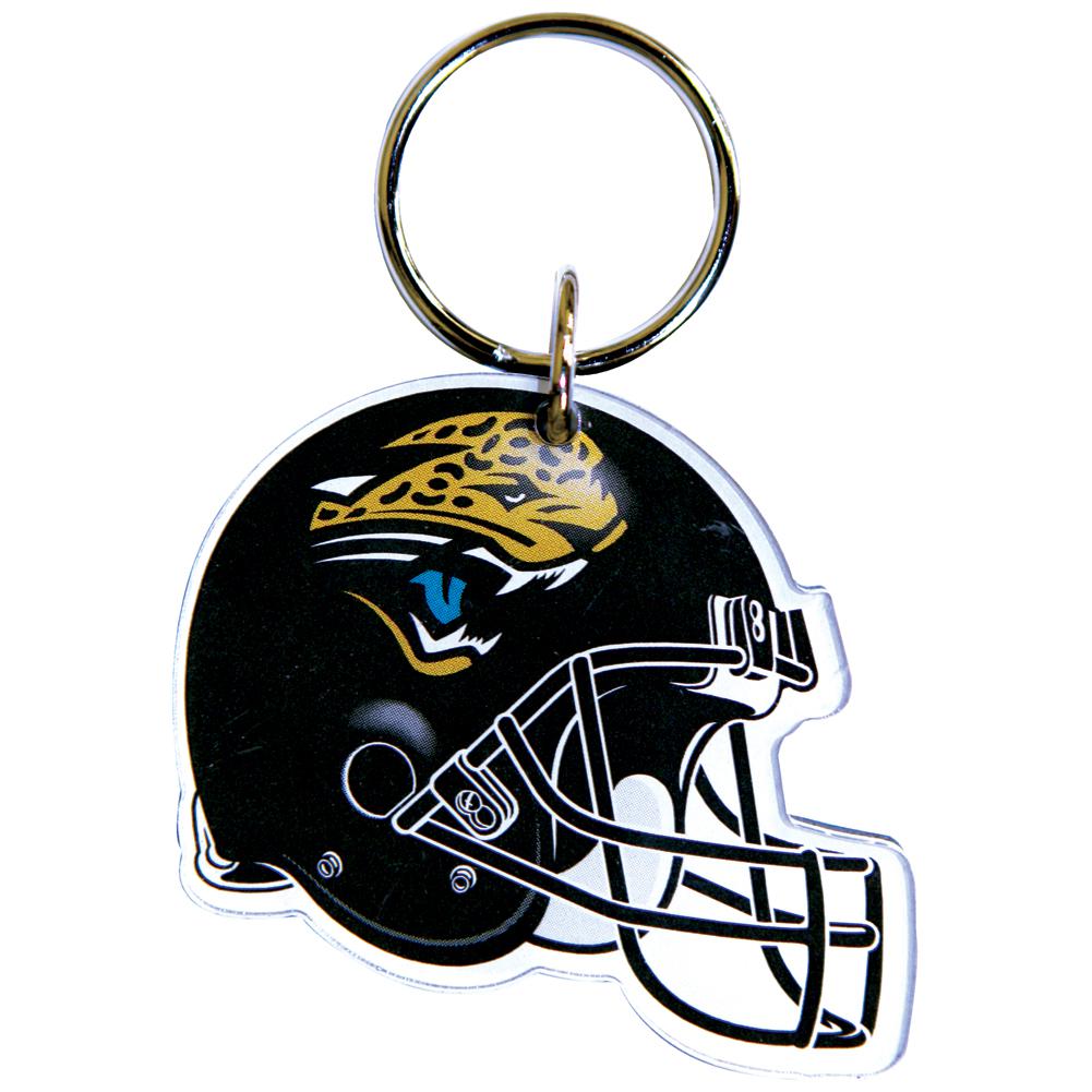 Jacksonville Jaguars - Helmet Acrylic Keychain Keychains Old Glory OS Black 