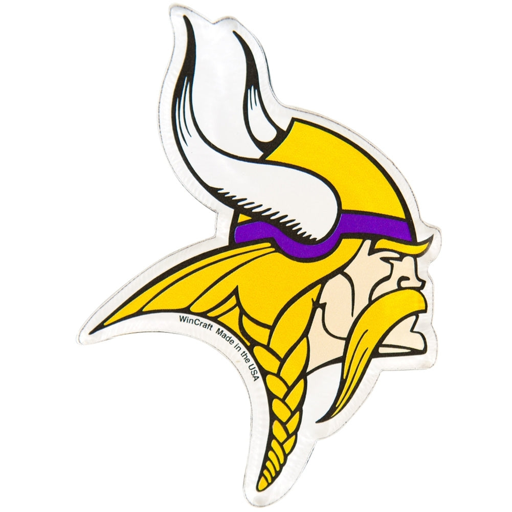 Minnesota Vikings - Logo Acrylic Magnet Refrigerator Magnets Old Glory OS Multi 