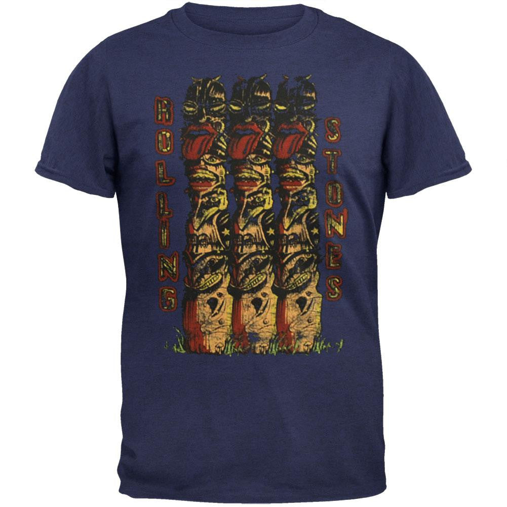 Rolling Stones -Statues T-Shirt Men's T-Shirts Rolling Stones MD Blue 