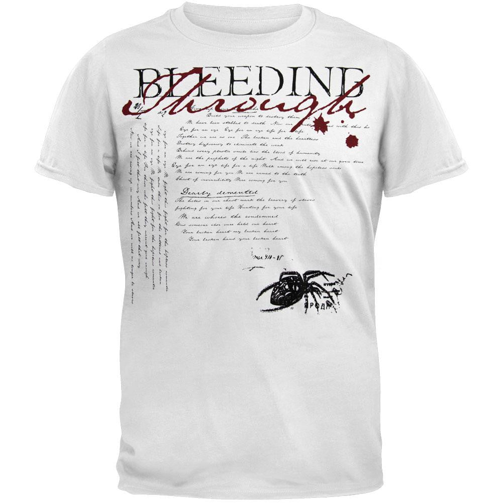 Bleeding Through - Dearly Demented Youth T-Shirt Youth T-Shirts Bleeding Through MD White 