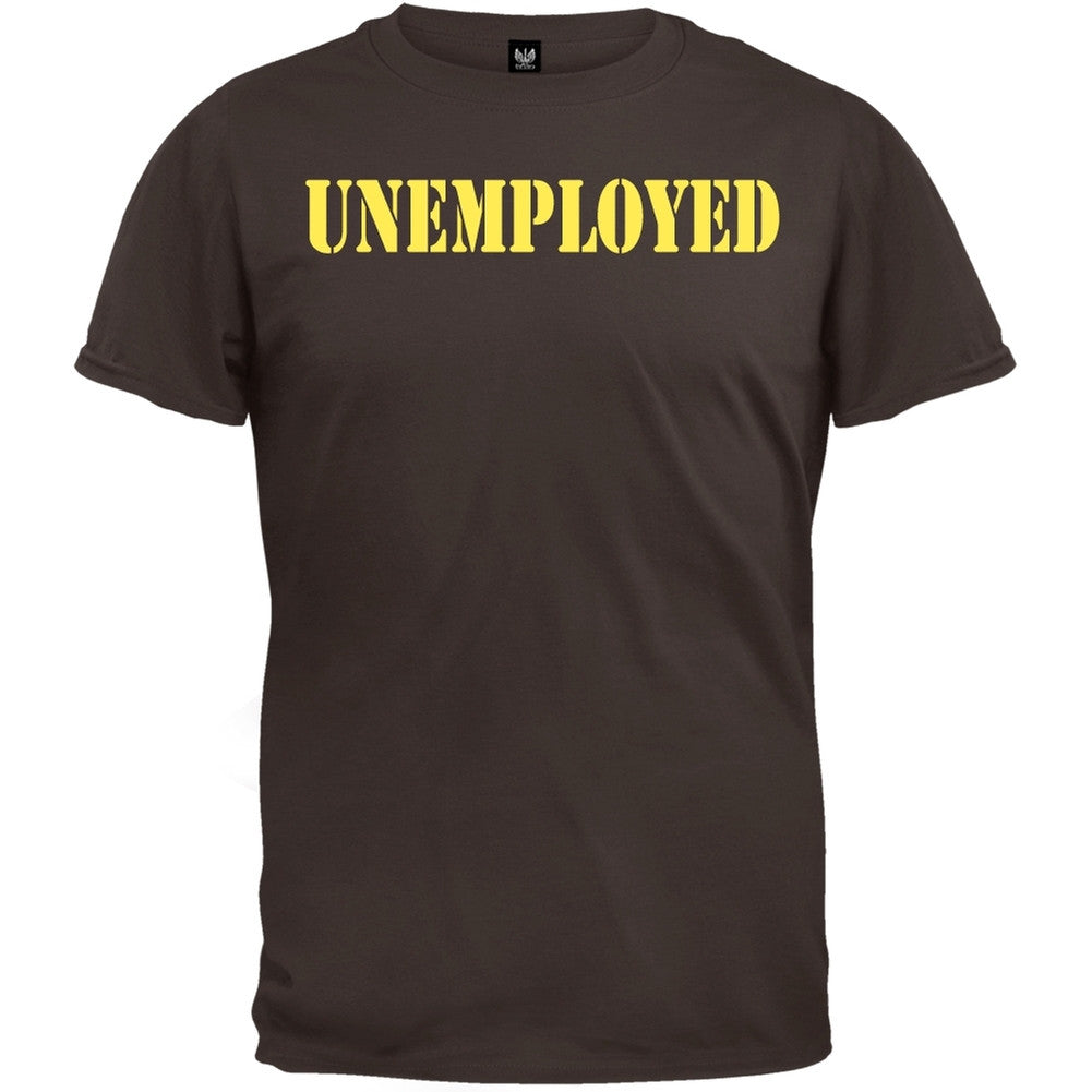 Unemployed - T-Shirt Men's T-Shirts Old Glory   