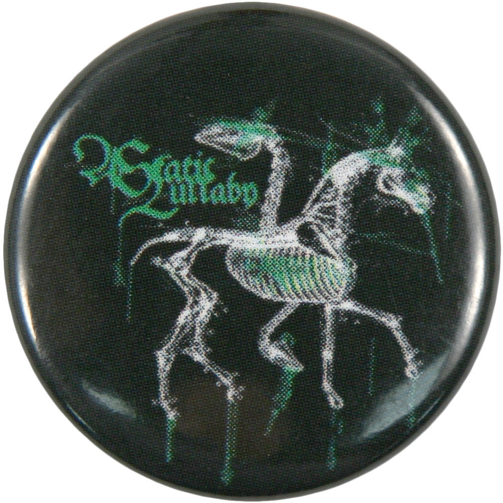 A Static Lullaby - Horse Button Buttons Old Glory OS Black 