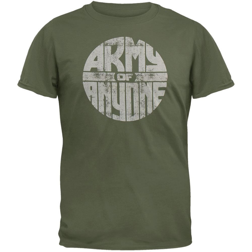 Army Of Anyone - Aoa Tour T-Shirt Men's T-Shirts Army of Anyone 2XL Dark Green 