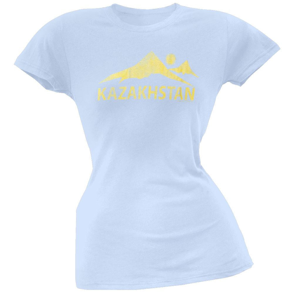 Borat - Kazakhstan Juniors T-Shirt Juniors T-Shirts Borat SM Blue