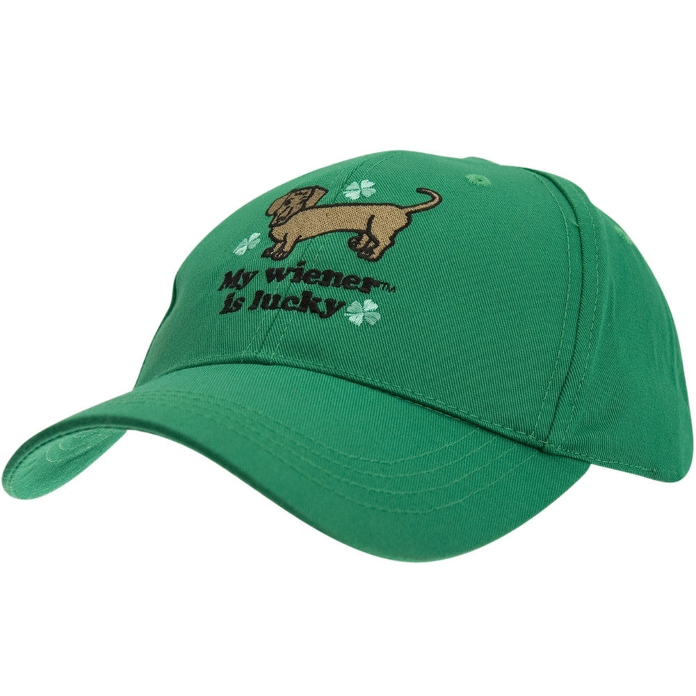 My Wiener - Is Lucky Baseball Cap Adjustable Baseball Caps Old Glory   