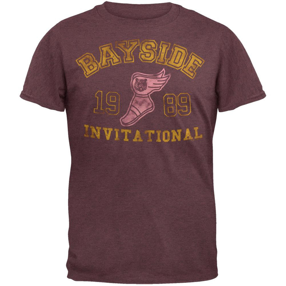 Saved By The Bell - Bayside Invitational Soft T-Shirt Men's T-Shirts Saved by the Bell SM Red 