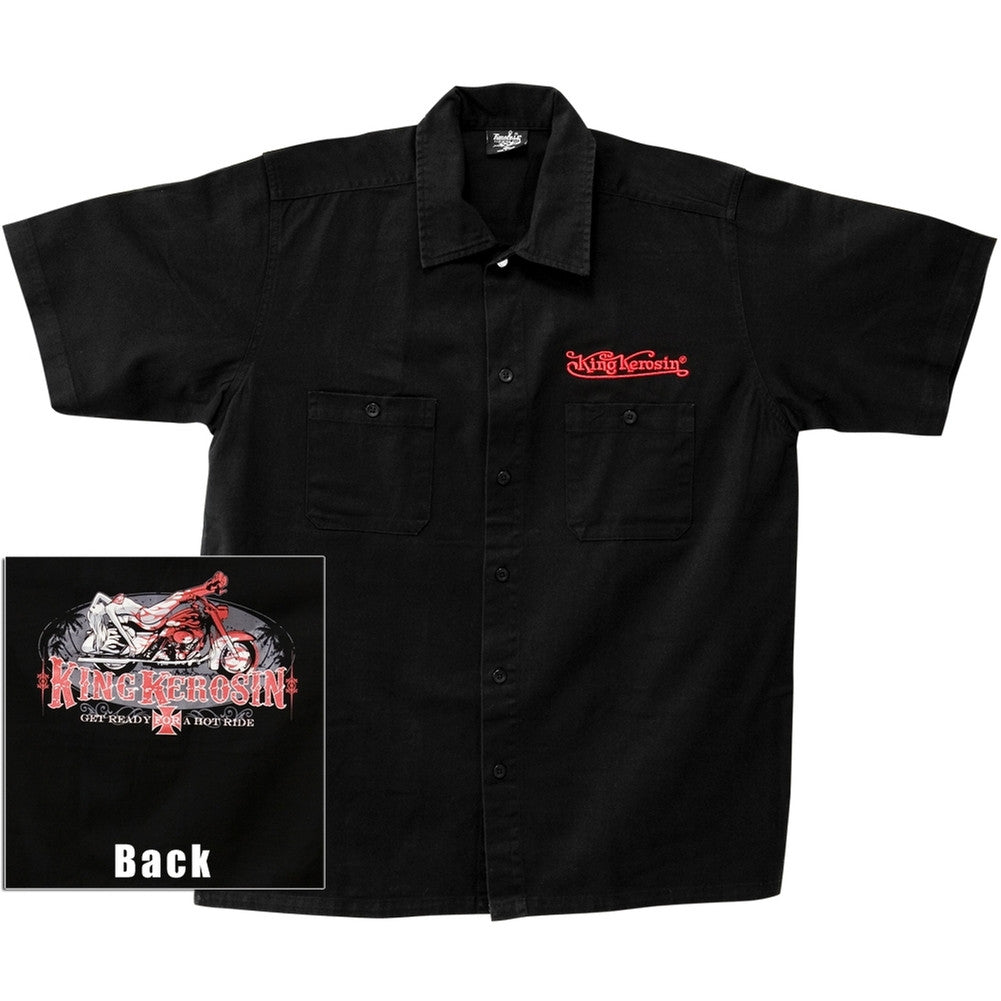 King Kerosin - Hot Ride Work Shirt Men's Work Shirts King Kerosin   