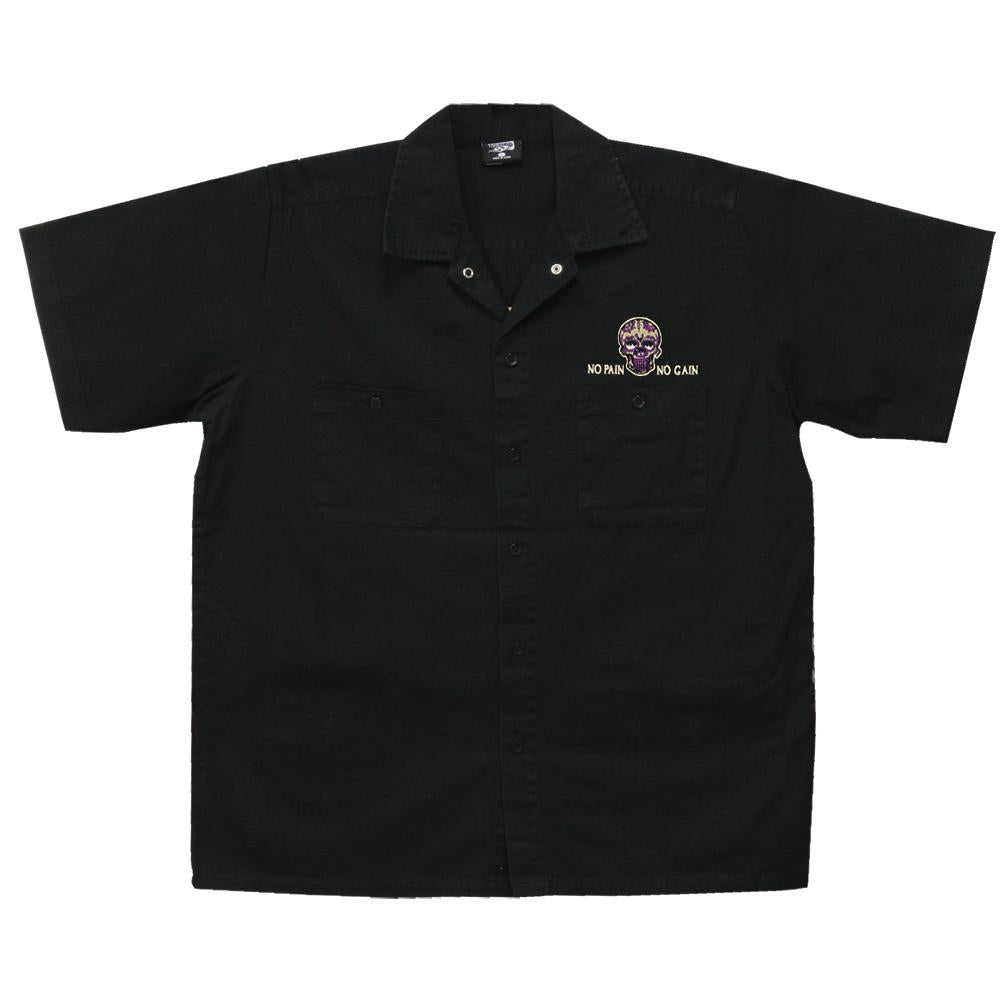 King Kerosin - No Pain No Gain Work Shirt Men's Work Shirts King Kerosin   