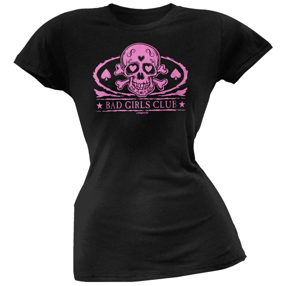 King Kerosin - Bad Girls Club Juniors T-Shirt Juniors T-Shirts King Kerosin LG Black 